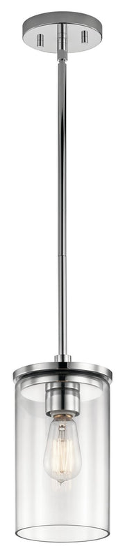 Crosby Mini Pendant in Chrome
