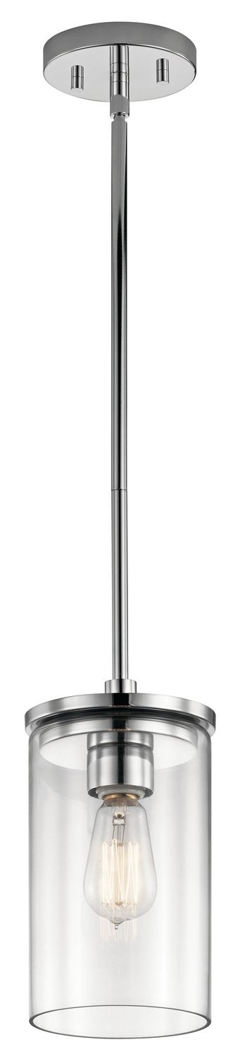 Crosby Mini Pendant in Chrome