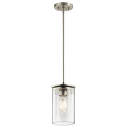 Crosby Mini Pendant in Brushed Nickel