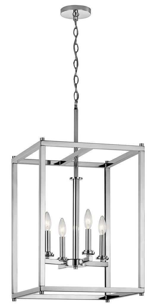 Crosby 4-Light Chandelier in Chrome