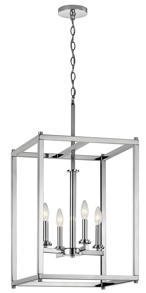 Crosby Foyer Pendant 4-Light in Chrome