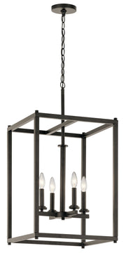 Crosby 4-Light Chandelier in Olde Bronze