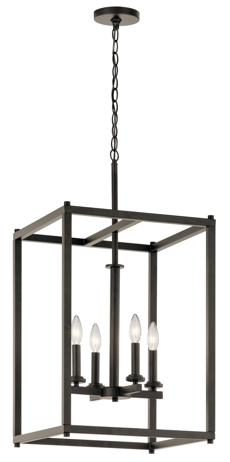 Crosby 4-Light Chandelier in Olde Bronze