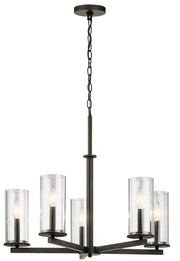 Crosby 5-Light Chandelier in Olde Bronze