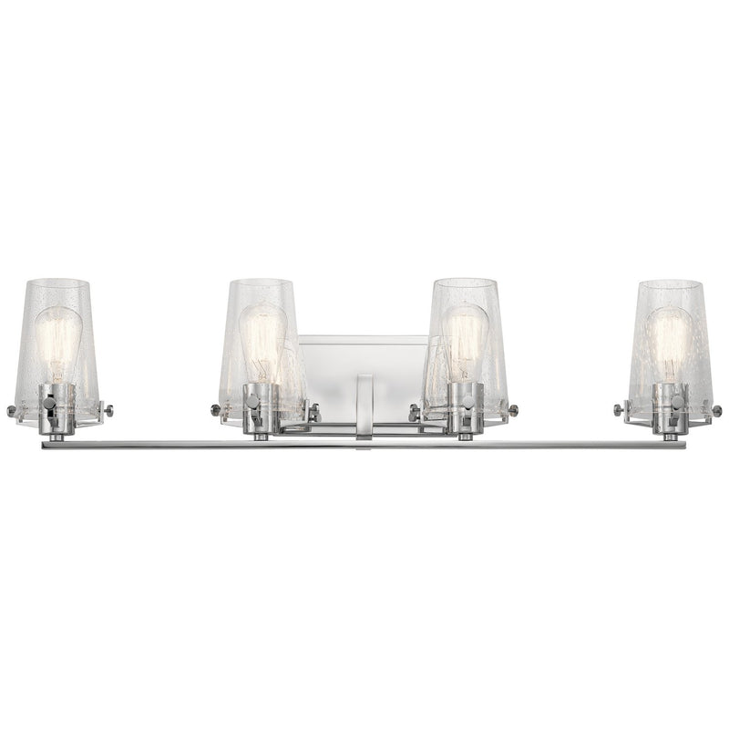 Alton 4-Light Bath Vanity Light in Chrome