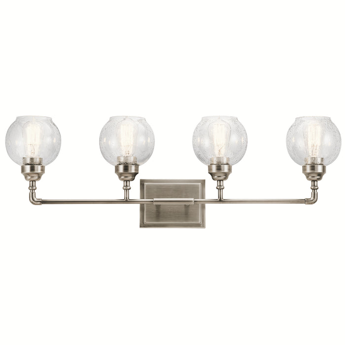 Niles Bath Sconce 4-Light in Antique Pewter