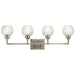 Niles Bath Sconce 4-Light in Antique Pewter