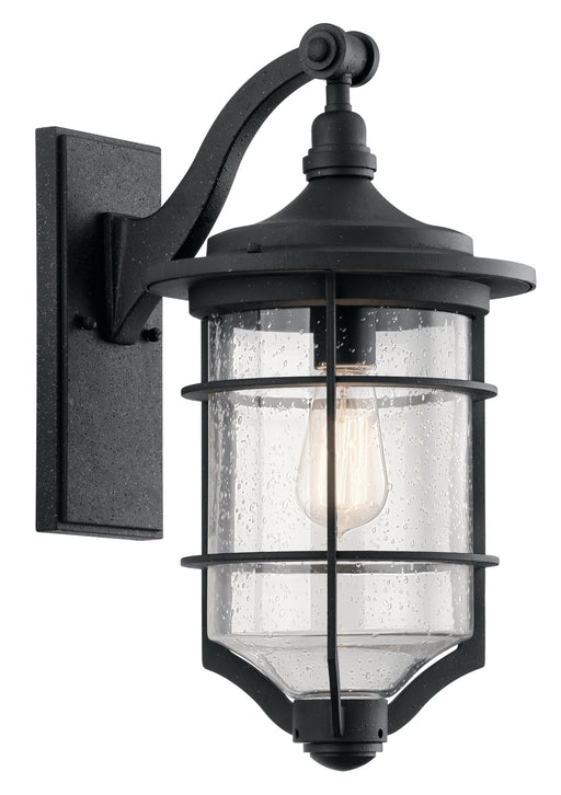 Royal Marine Outdoor Wall 1-Light in Distressed Black