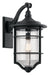 Royal Marine Outdoor Wall 1-Light in Distressed Black