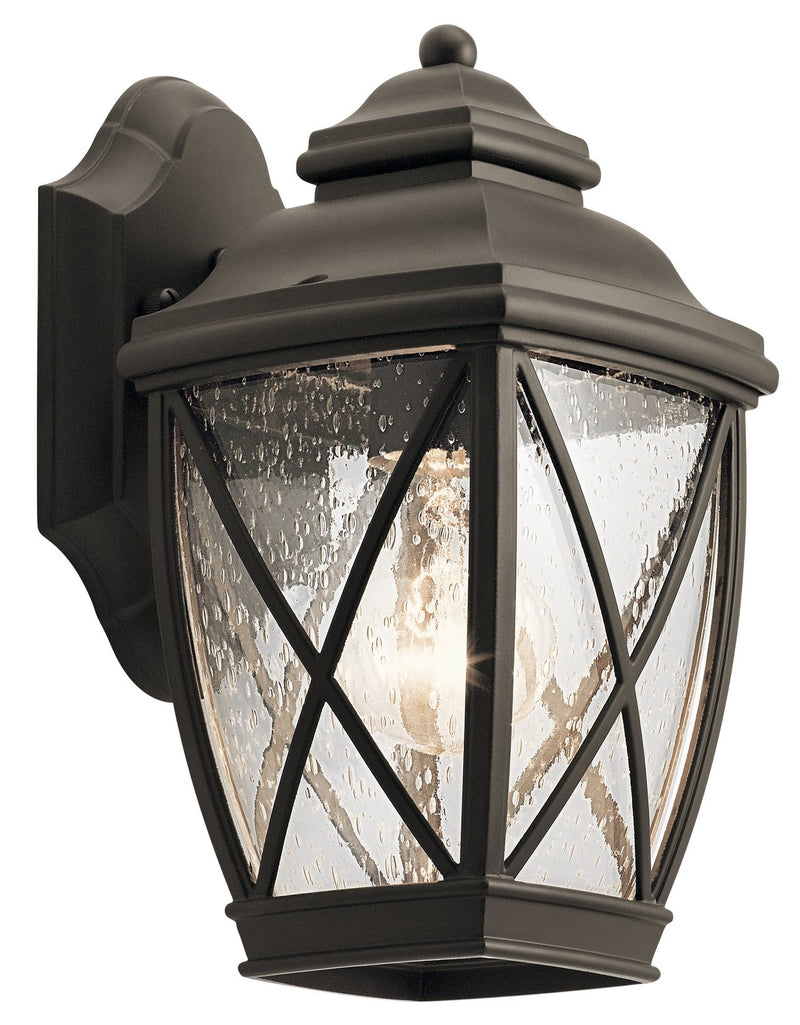 Tangier Small Outdoor Wall Lantern in Olde Bronze