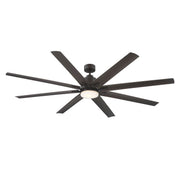 Modern 72" LED Outdoor Ceiling Fan in Oil Rubbed Bronze