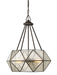 Tartan 4-Light Pendant in Oiled Burnished Bronze - Lamps Expo