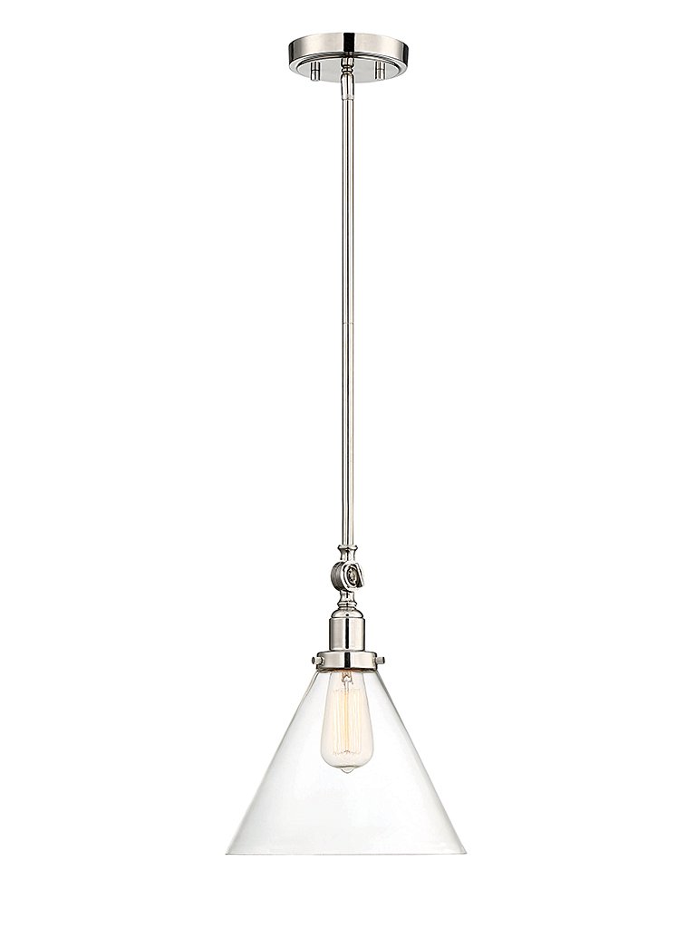 Drake Mini Pendant in Polished Nickel