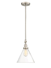Drake Mini Pendant in Satin Nickel
