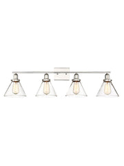 Drake 4-Light Bath Vanity Light in Polished Nickel