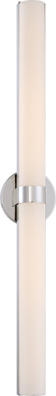 Bond 2-Light 37" LED Bath Vanity Light in Polished Nickel