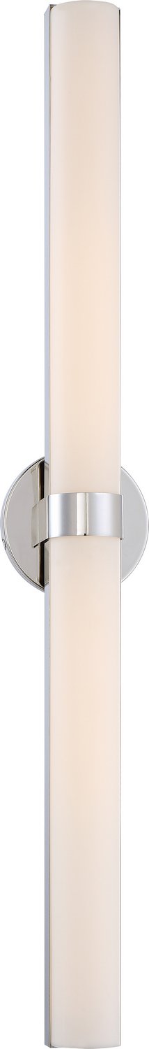 Bond 2-Light 37" LED Bath Vanity Light in Polished Nickel
