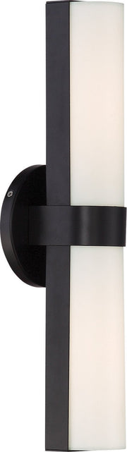 Bond 2-Light 18" LED Bath Vanity Light in Aged Bronze