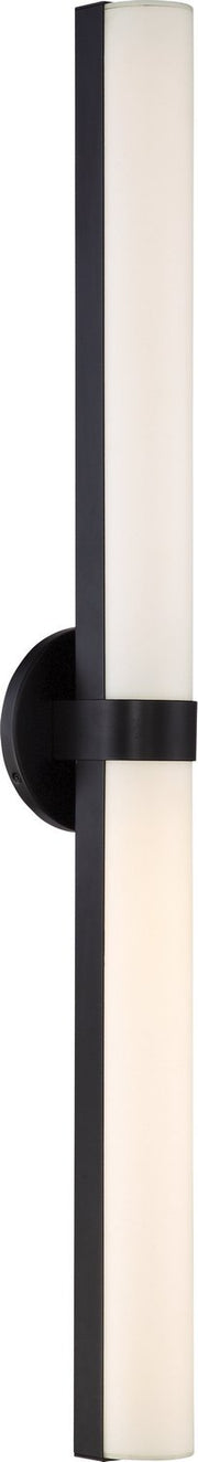Bond 2-Light 37" LED Bath Vanity Light in Aged Bronze
