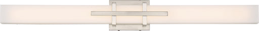 Grill 36" LED Wall Vanity in Polished Nickel