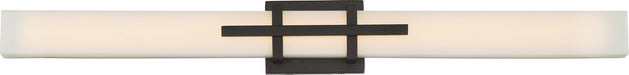 Grill 36" LED Wall Vanity in Aged Bronze
