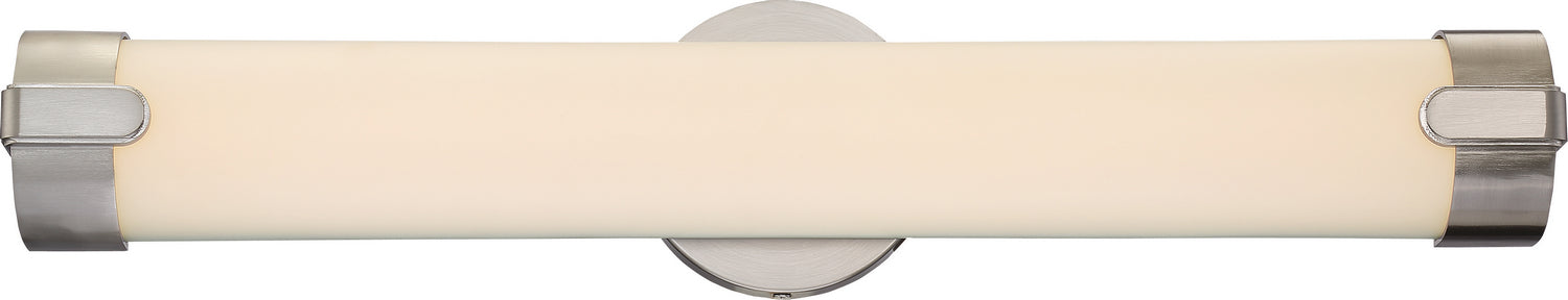 Loop LED Double Wall Sconce in Brushed Nickel