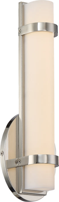 Slice LED Single Wall Sconce in Polished Nickel