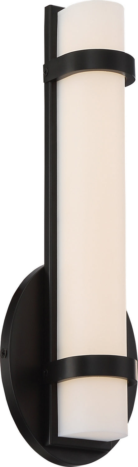 Slice LED Single Wall Sconce in Aged Bronze