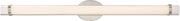 Slice 36" LED Bath Vanity Light in Polished Nickel