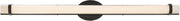 Slice 36" LED Bath Vanity Light in Aged Bronze