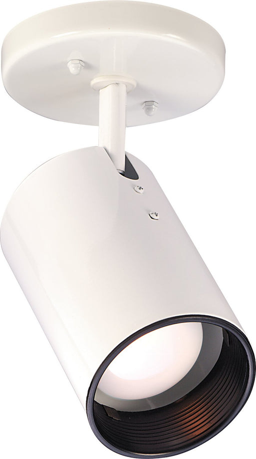 3.5" Cylinder Flush Mount in White