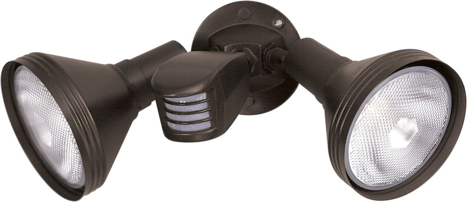 2 Light Par38 Floodlight in Bronze