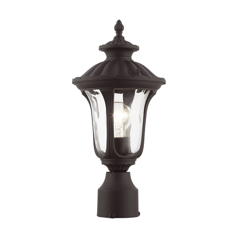 Oxford Small Outdoor Post Light in Bronze