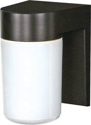 Cylinder Outdoor Wall Sconce in Black