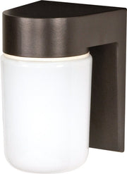 Cylinder Outdoor Wall Sconce in Bronzotic