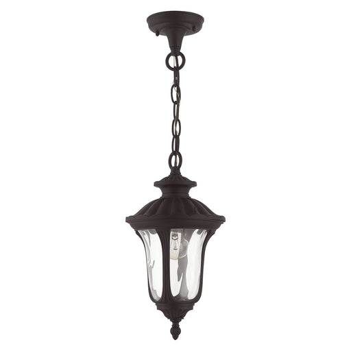 Oxford Small Outdoor Pendant Lantern in Bronze