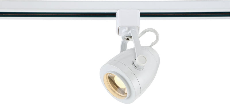 2.88" H-Type LED Track Head, 5.5" Projection in White