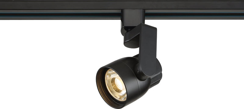 2.75" x 3.38" H-Type LED Track Head in Black