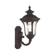 Oxford Small Outdoor Wall Lantern (Up Mount) in Bronze