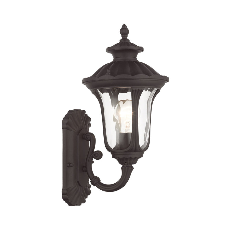 Oxford Small Outdoor Wall Lantern (Up Mount) in Bronze