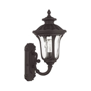 Oxford Small Outdoor Wall Lantern (Up Mount) in Bronze