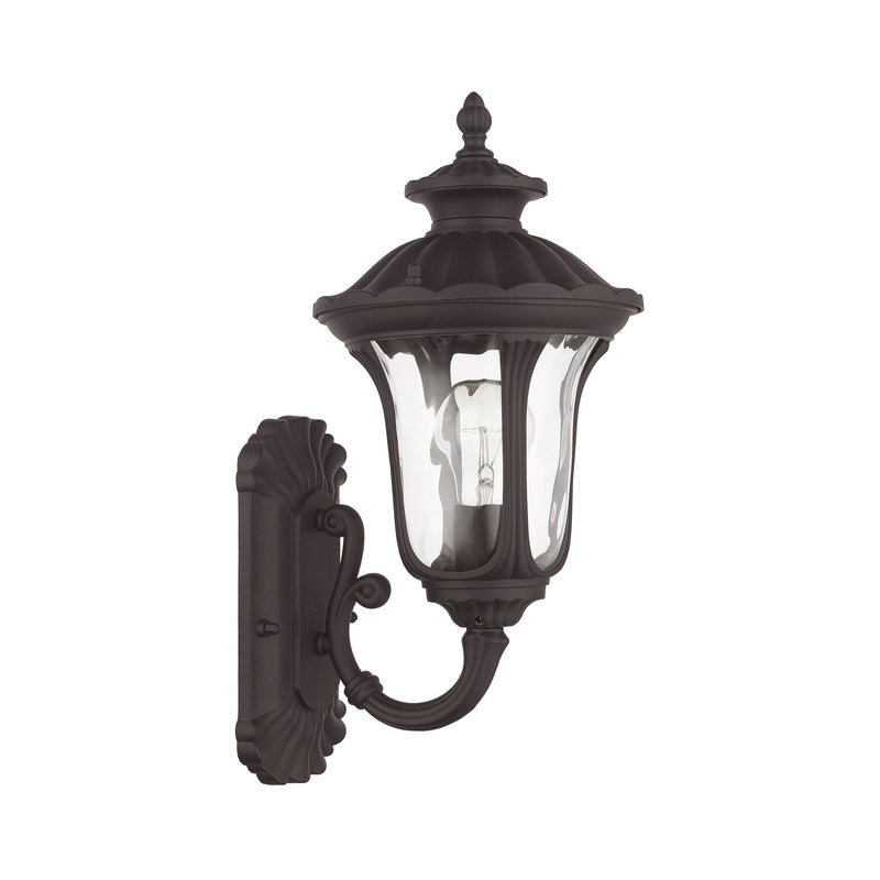Oxford Small Outdoor Wall Lantern (Up Mount) in Bronze