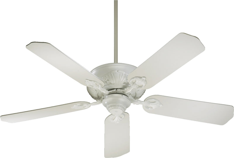 Chateaux 52" 5-Blade Ceiling Fan in Studio White