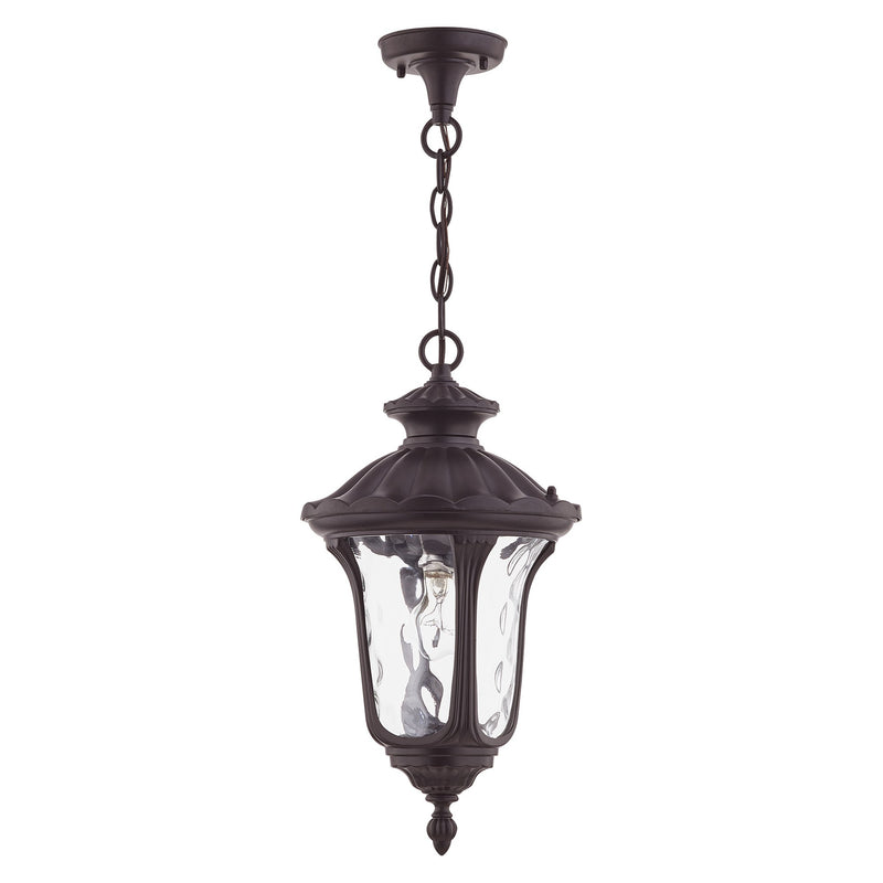 Oxford Medium Outdoor Pendant Lantern in Bronze