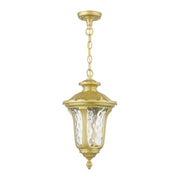 Oxford Medium Outdoor Pendant Lantern in Soft Gold