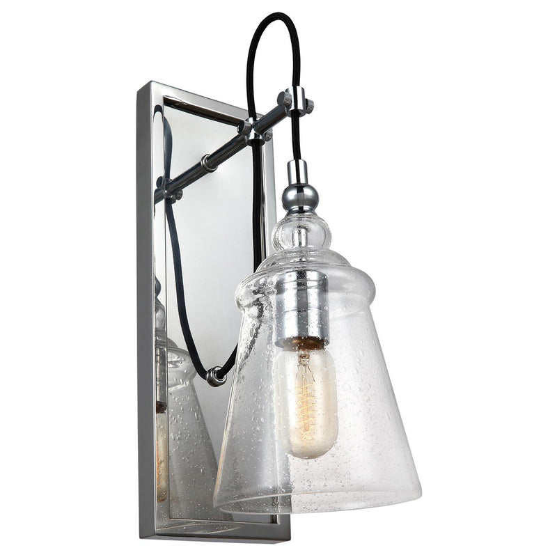Loras Wall Sconce in Chrome