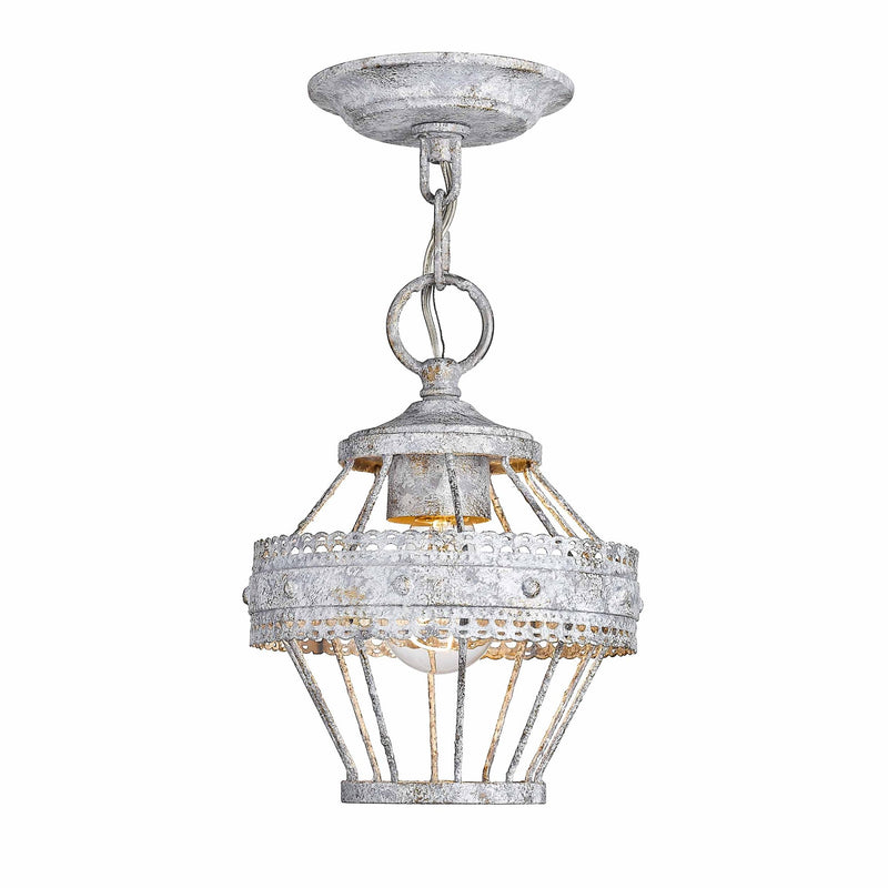 Ferris Lantern Pendant in Oyster