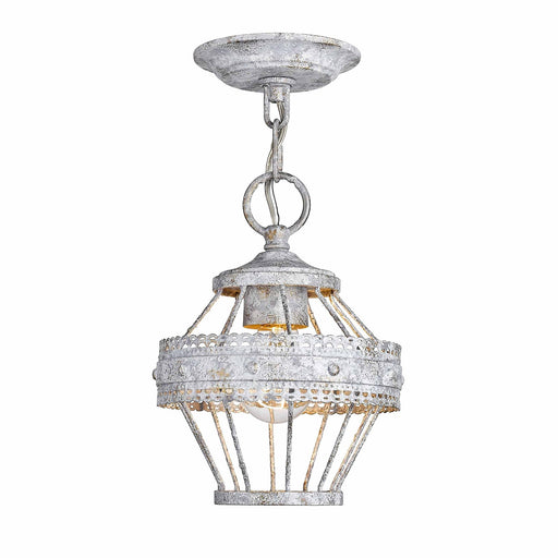 Ferris Lantern Pendant in Oyster