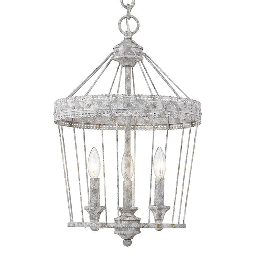 Ferris 3-Light Chandelier in Oyster