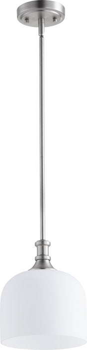 Richmond Transitional Pendant in Satin Nickel